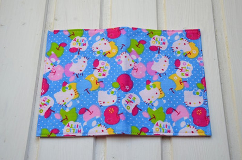 Obal na očkovací průkaz - Hello Kitty/modrá — foto 4