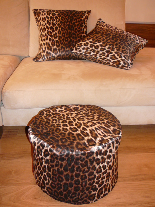 Leopard set - sedák + 2 povlaky na polštář — foto 2