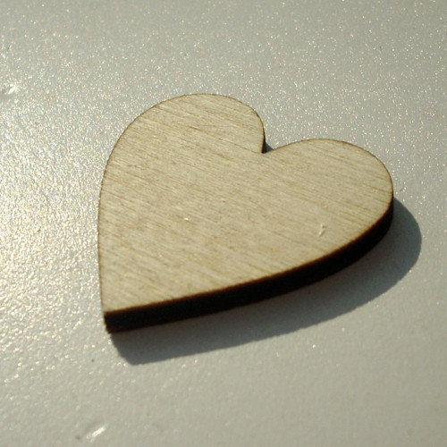Výřez SRDCE na přání - 3 x 3 cm.... — foto 2