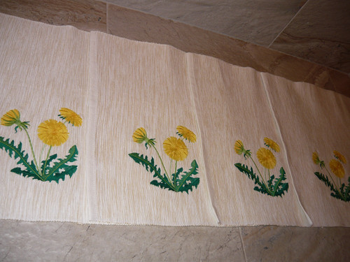 Prostírání pampeliška — foto 2