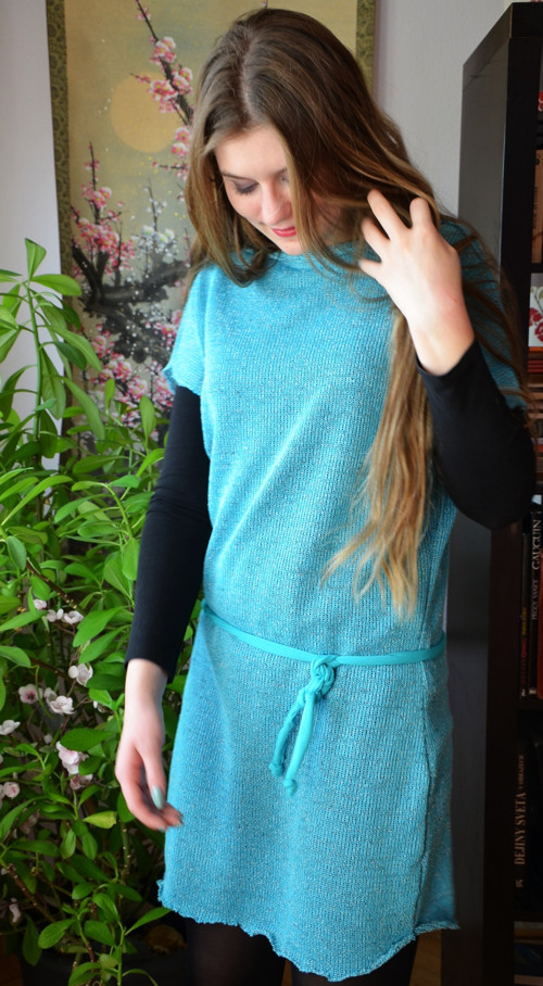 Tyrkysové úpletové — foto 4