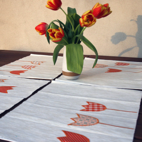 Prostírání "Tulipán a tulipaní" — foto 2
