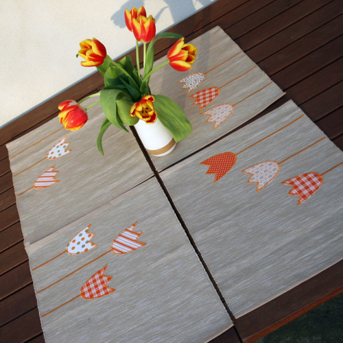 Prostírání "Tulipán a tulipaní" — foto 5