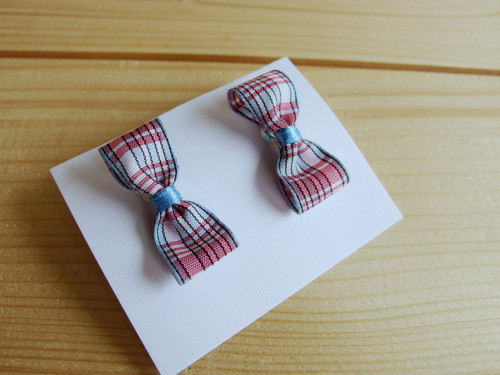 Mini sponky 2ks - kárované — foto 2
