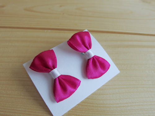 Mini sponky 2ks - fuchsiové — foto 2