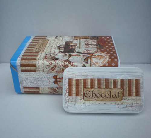 Chocolat – RECY plechová dóza — foto 4