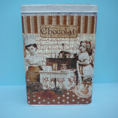 Chocolat – RECY plechová dóza — foto 5