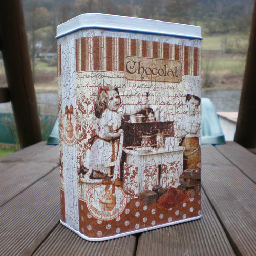 Chocolat – RECY plechová dóza — foto 6