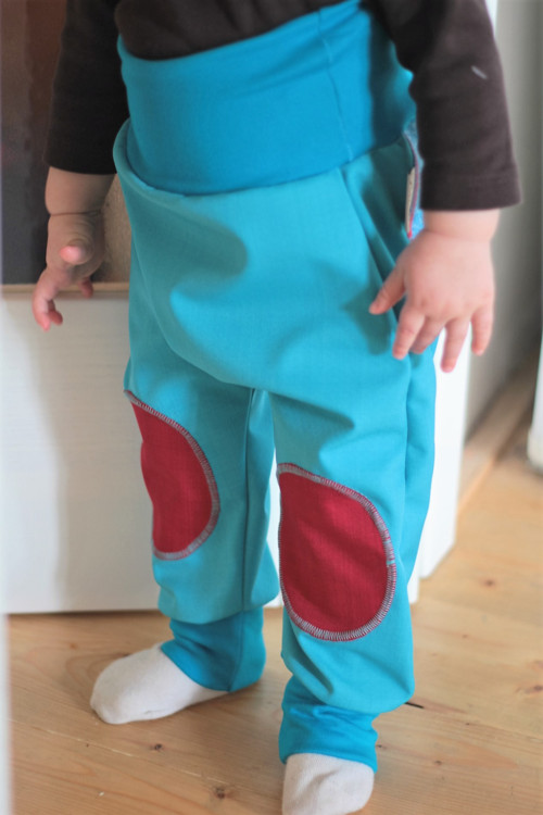 Softshellové kalhoty detské jarné/letné — foto 3