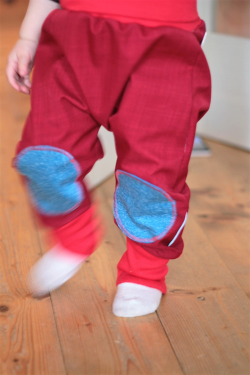 Softshellové kalhoty detské jarné/letné — foto 4