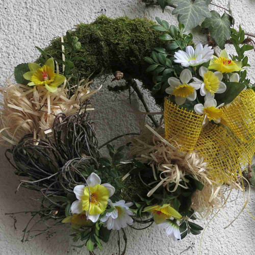 Věnec-Jarní s narcisy — foto 3