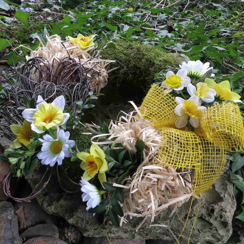 Věnec-Jarní s narcisy — foto 4