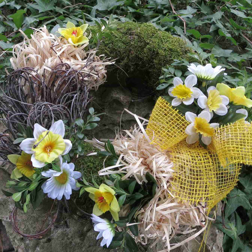 Věnec-Jarní s narcisy — foto 6