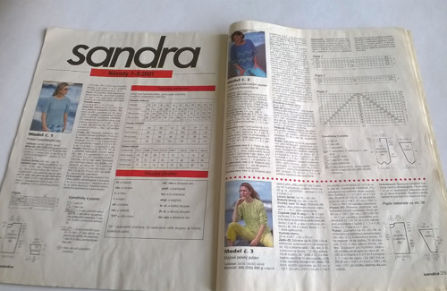 Sandra - pletení pro vás 7-8/2001 — foto 3
