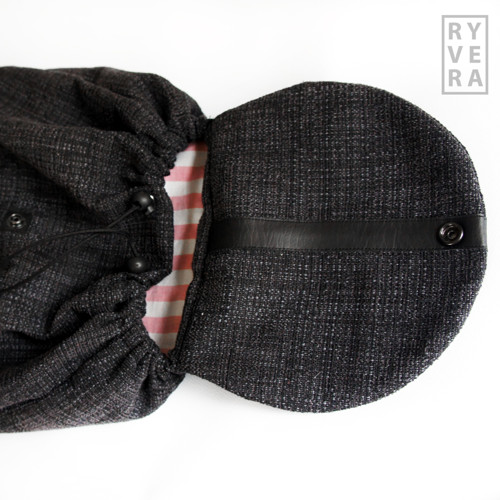 Batoh RukSak Dark Grey — foto 3