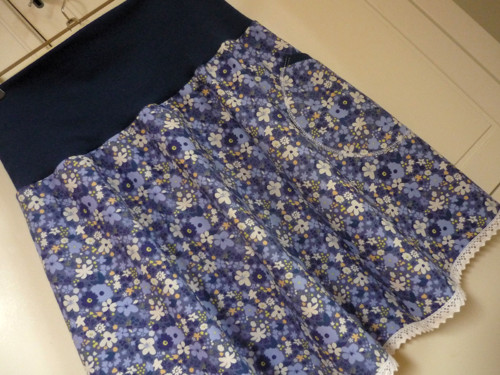 Vintage Rush Bleu ... sukně M/L — foto 5