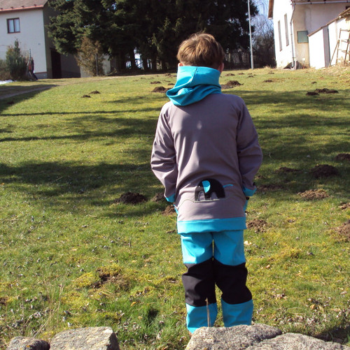 Rostoucí sofshellky 4-7 roků NA PŘÁNÍ — foto 2