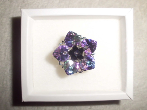 Prsten SWAROVSKI květ — foto 3