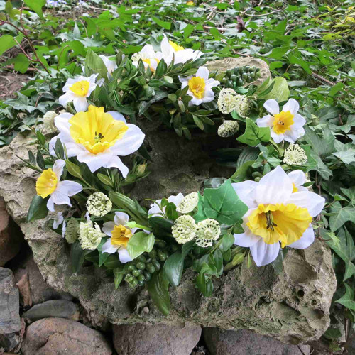 Věneček-Jarní s narcisy — foto 2