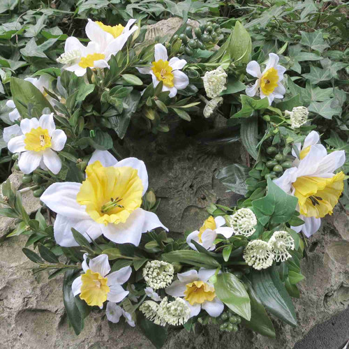 Věneček-Jarní s narcisy — foto 3