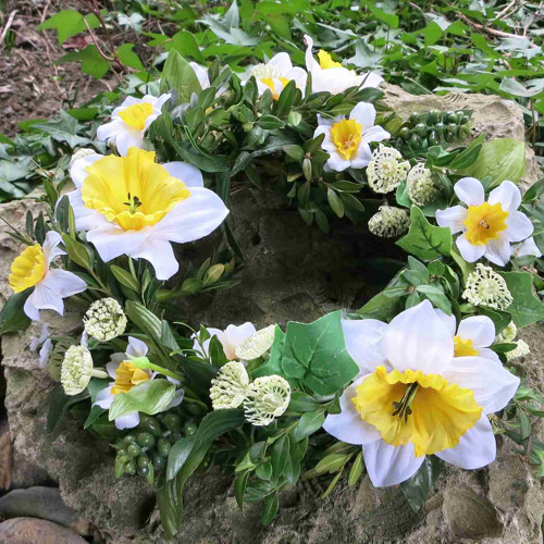 Věneček-Jarní s narcisy — foto 4