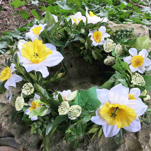 Věneček-Jarní s narcisy — foto 5