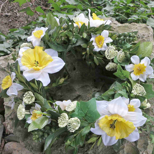 Věneček-Jarní s narcisy — foto 6