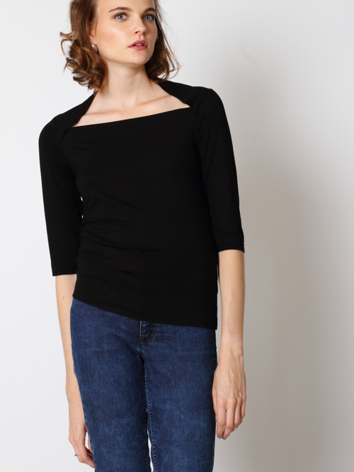 Černý top - SLEVA 30% — foto 2