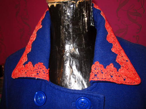 Vintage kabát soft folklore — foto 5
