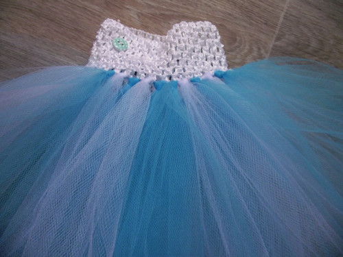 Tutu sukýnka- sněhová vločka -1-7let — foto 2