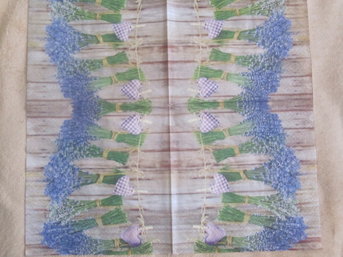 Ubrousek na decoupage Levandulová úroda — foto 2