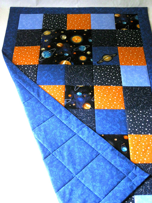 PATCHWORK deka s kapsou+aplikacemi "POD HVĚZDAMI" — foto 4