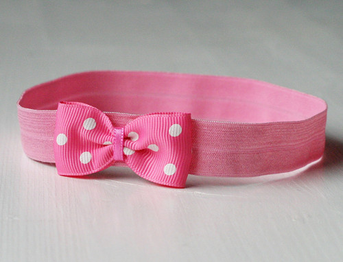 Čelenka pro newborn - puntíkatá — foto 3