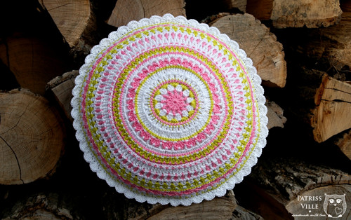 Polštář Mandala - Jarní — foto 3