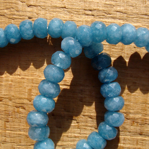 Náramek z akvamarínu — foto 2