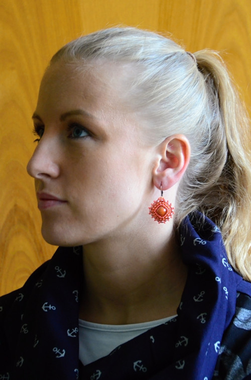 Náušnice "Tangerine" — foto 2