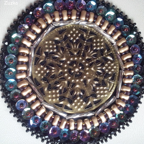 Fialová mandala-"třetí do páru" — foto 2