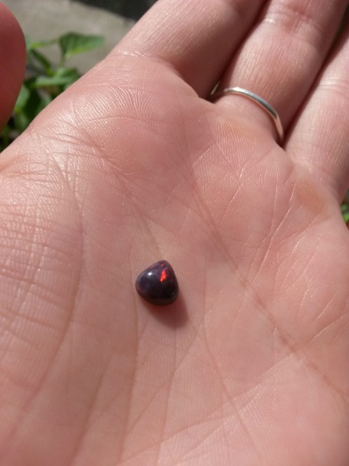 Ethiopský černý opál — foto 2