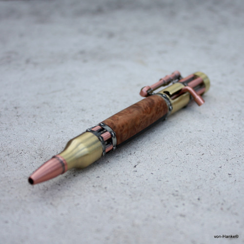 Luxusní dřevěné pero "Steampunk" — foto 6
