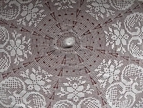 Vintage háčkovaný ubrus "VINTAGE TIME" — foto 2
