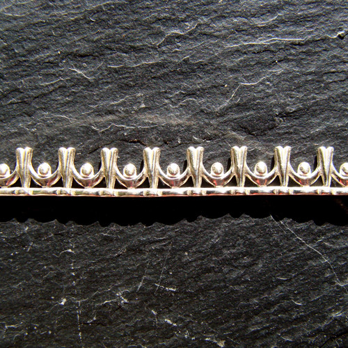 Ozdobná obruba (Stříbro 935 - 1cm) — foto 2