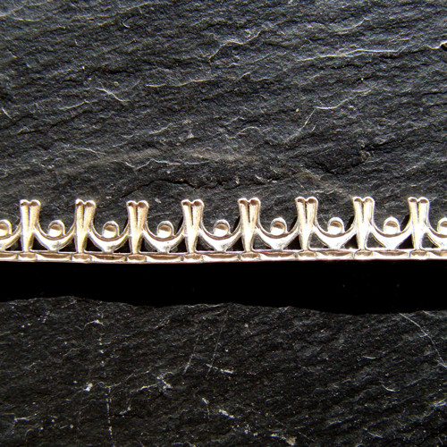 Ozdobná obruba (Stříbro 935 - 1cm) — foto 3