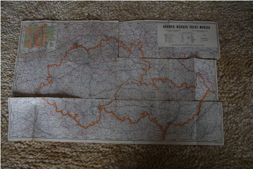 Velká válečná mapa Čechy-Morava (1941) — foto 2