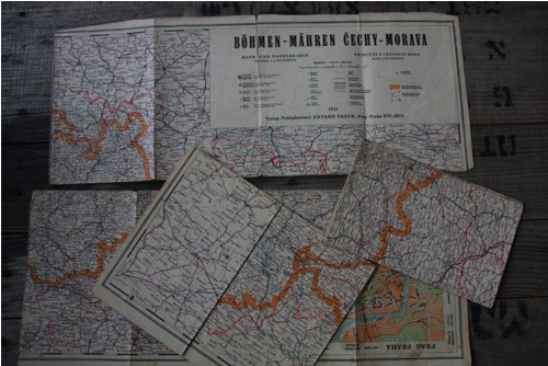Velká válečná mapa Čechy-Morava (1941) — foto 3