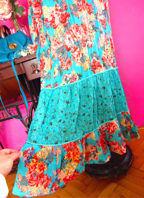Dlouhé šaty boho hippie — foto 2