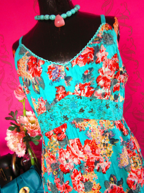 Dlouhé šaty boho hippie — foto 3