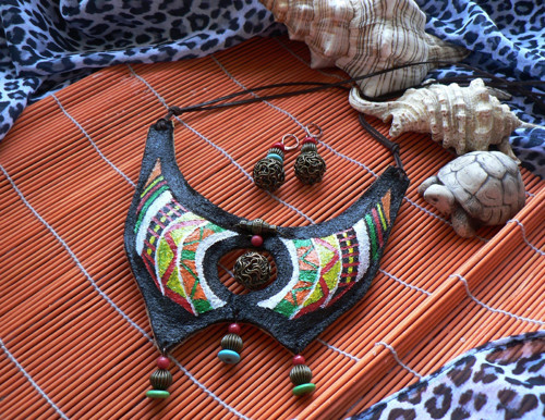 African designs - náhrdelník — foto 2