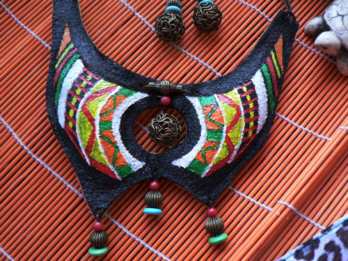 African designs - náhrdelník — foto 4