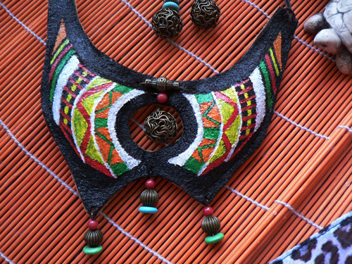 African designs - náhrdelník — foto 5
