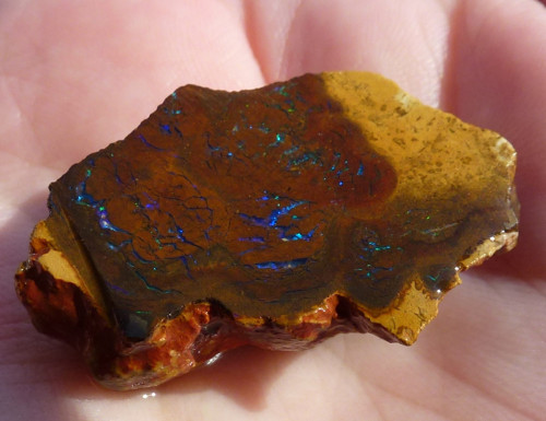 Australský Přírodní Boulder Opál Opalton Austrálie — foto 2